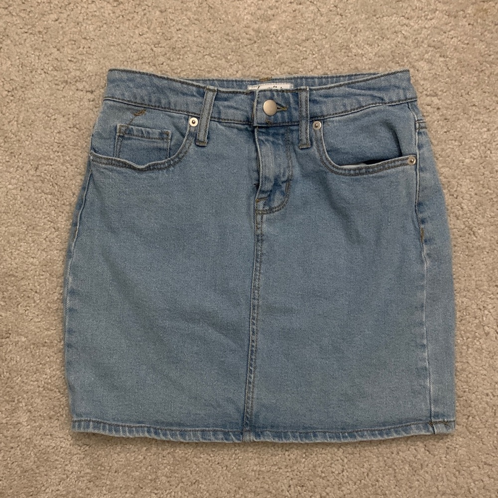 denim skirt